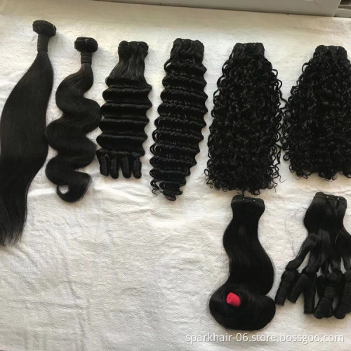Super Double Drawn Human Hair 100% Top Quality Raw Unprocessed Vietnamese Hair, Wholesale Fast Shipping to Nigeria Lagos Hair
